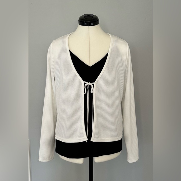 DIVIDED by H&M Long-sleeve Cardigan. Size Large - Picture 2 of 4